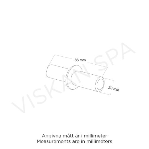 Skarvmuff 3/4” yttre diameter - Bild 2