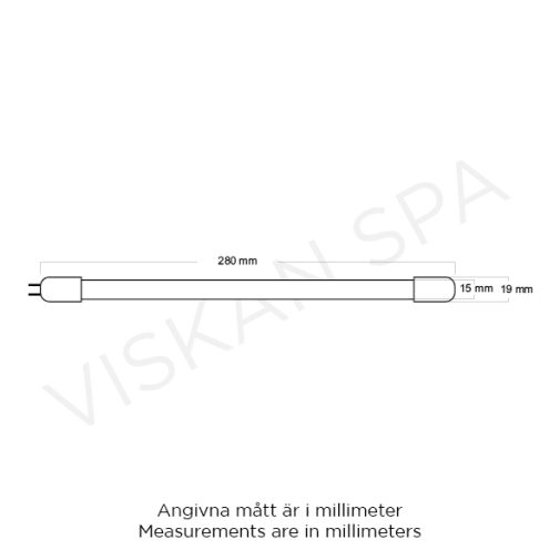 Utbyteslampa Aqua Nova UV/Ozon - Bild 2